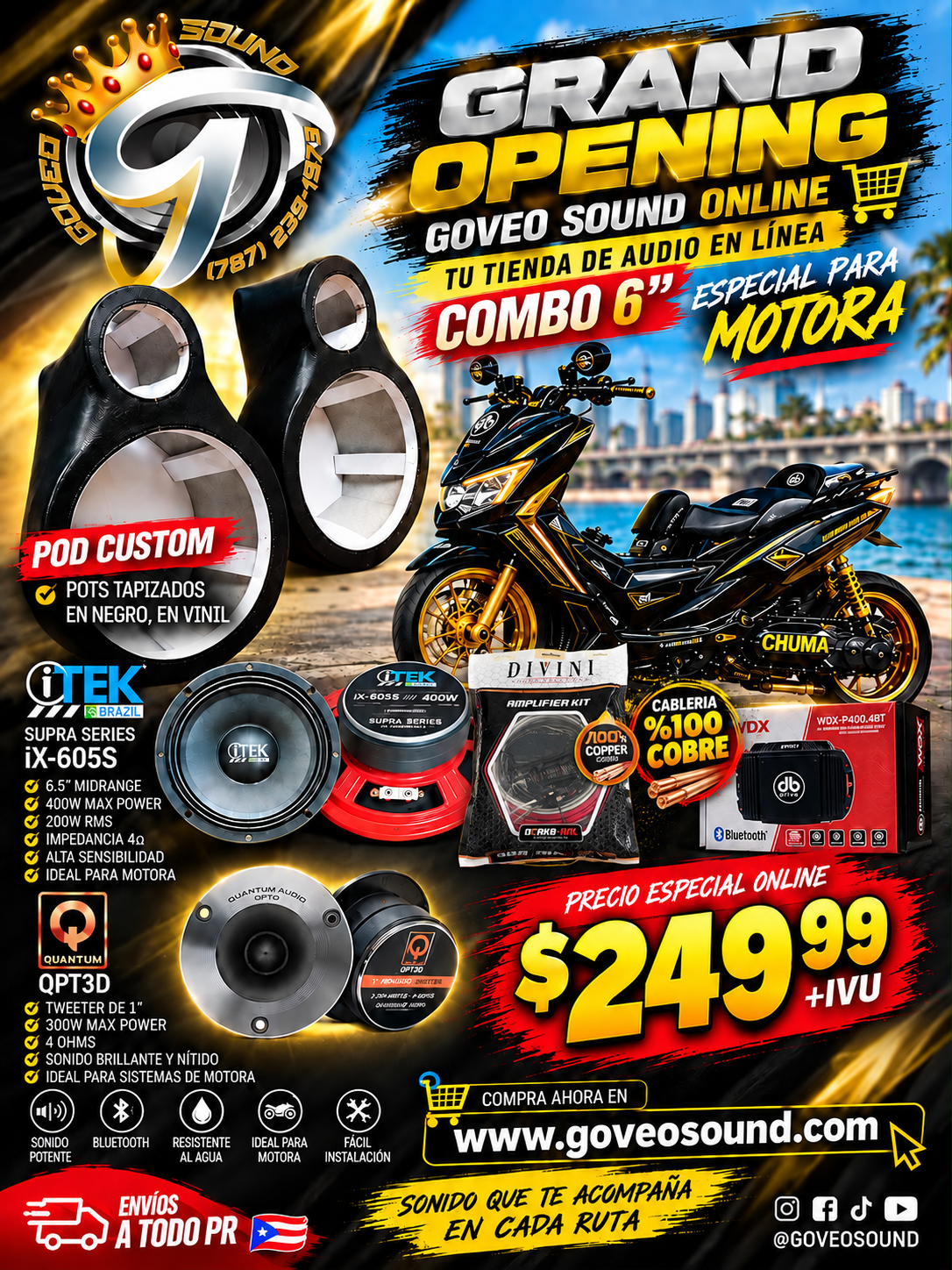 Combo Chuma 6"