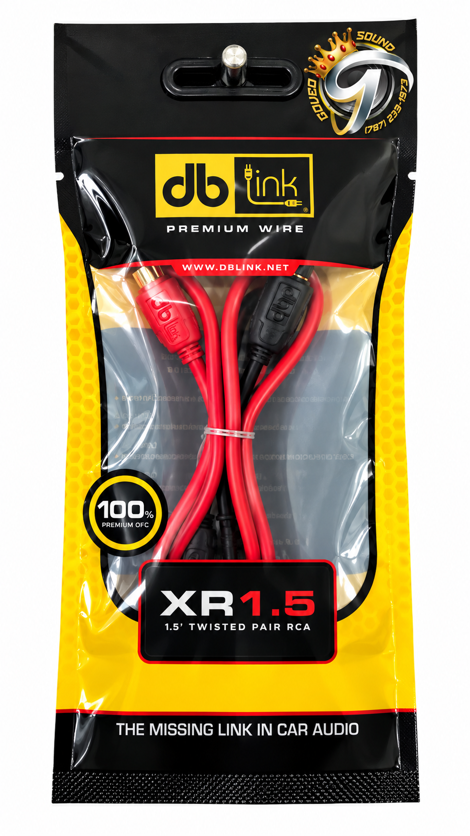 RCA 1.5´ XR DB LINK 100 % cobre