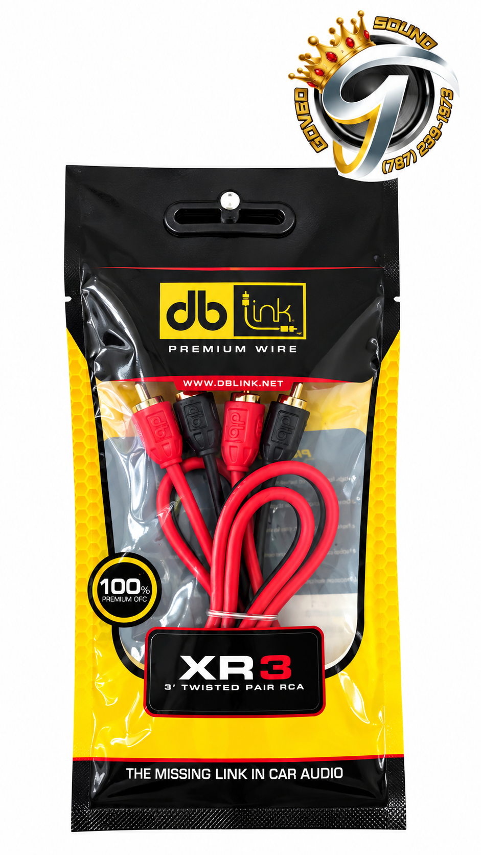 RCA 3´ XR DB LINK 100 % cobre