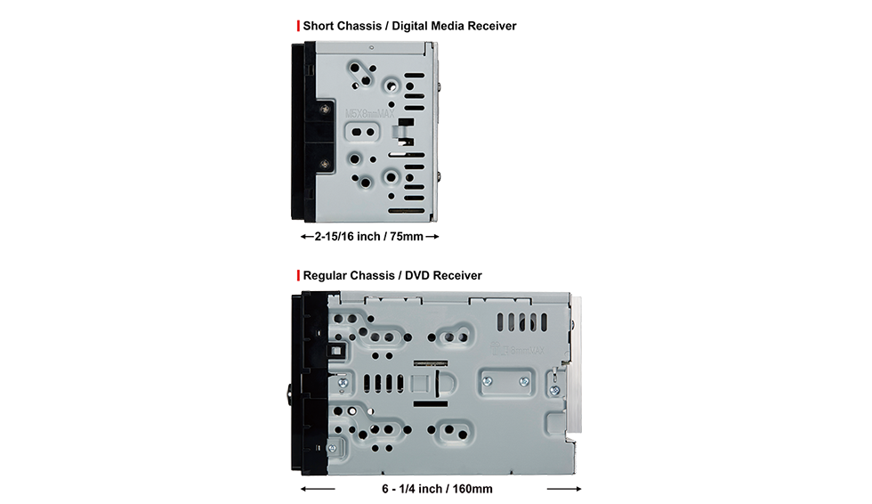 JVC Radio Double Din KW-M180BT