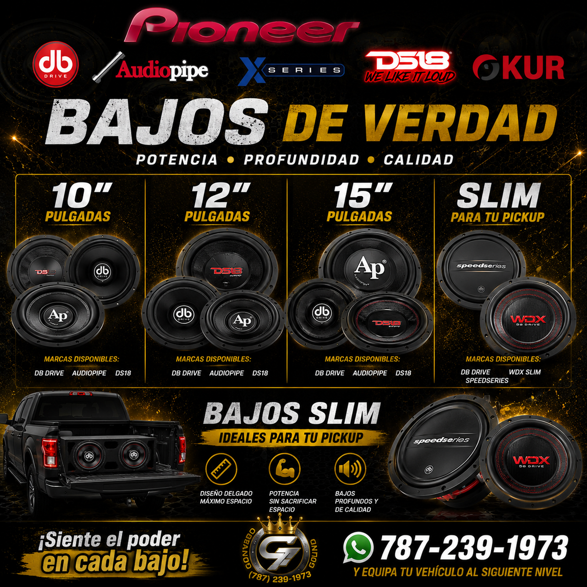 Bajos 15¨