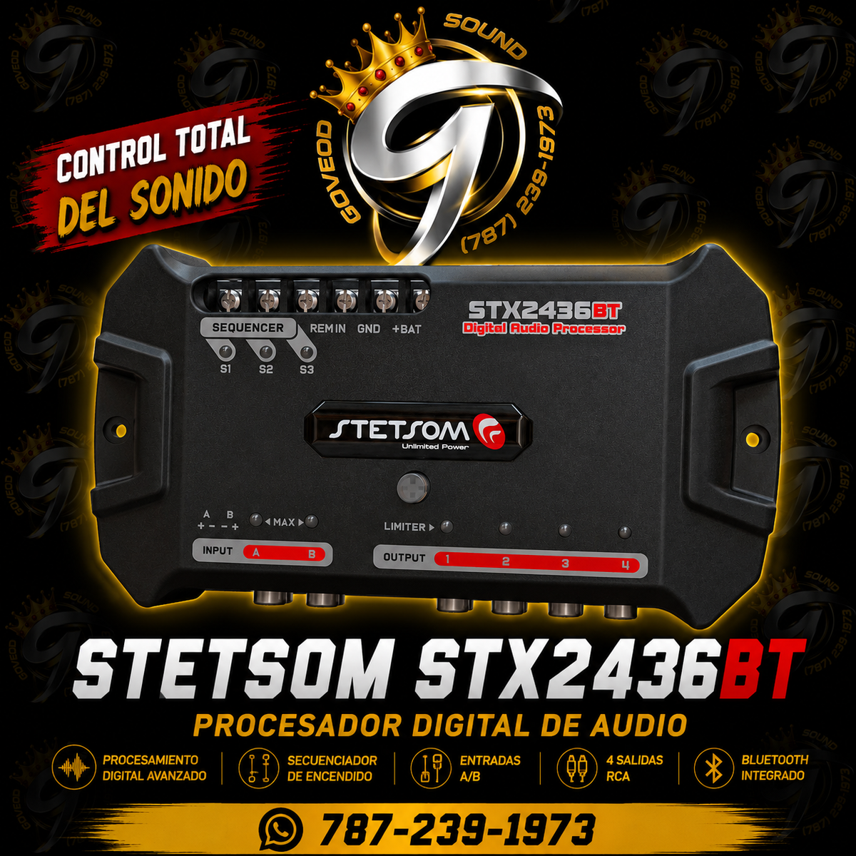 Procesador Stetsom STX2436 BT