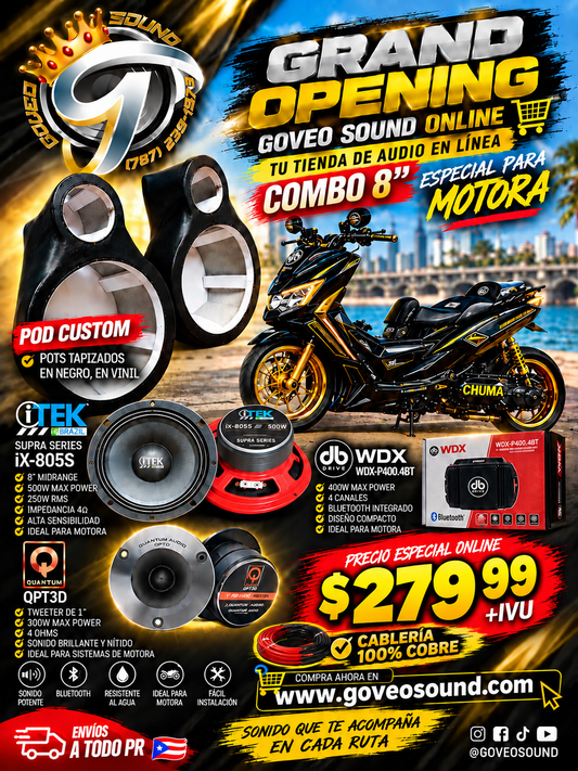 Combo Chuma 8"