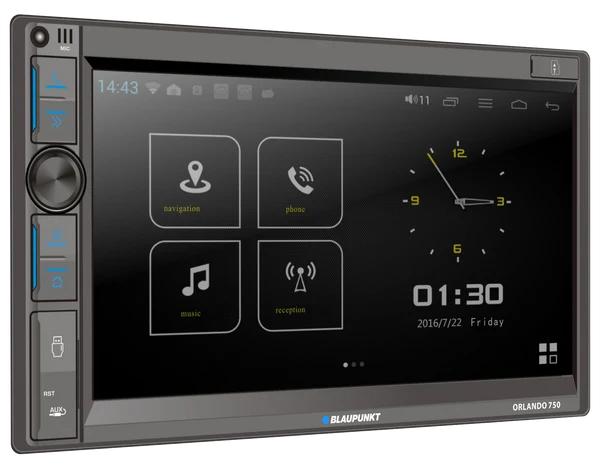 Blaupunkt Radio Double Din Orlando 750